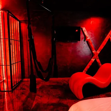 Seductive Refuge Red Apartment